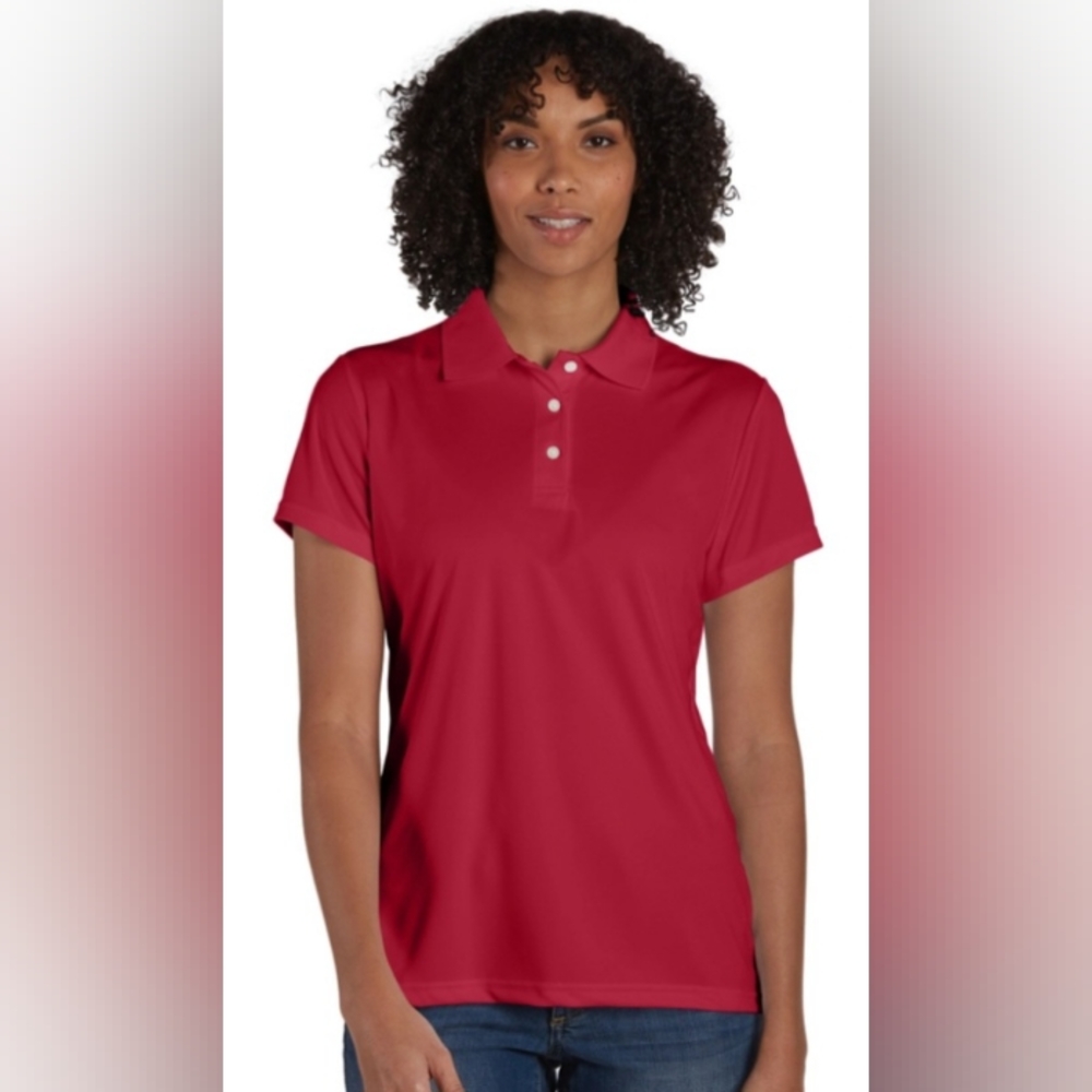 Hanes Sport Women's Cool DRI Performance Polo Shirt, Moisture-Wicking